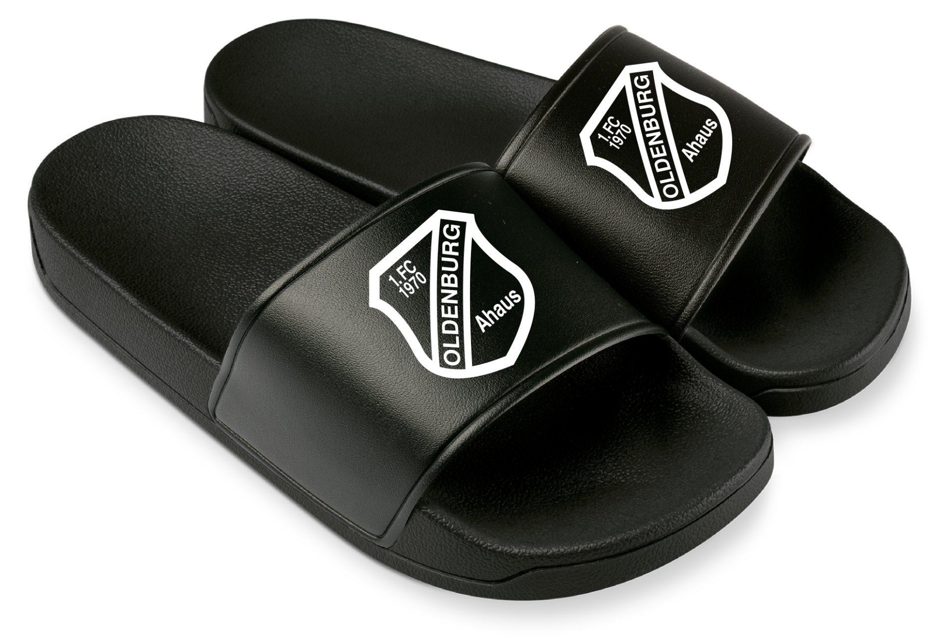 Badeschlappen - schwarz